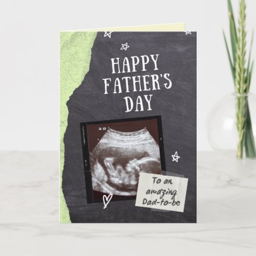 Dad_to_be Fathers Day Photo Card