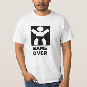 DAD TO BE 'GAME OVER'  PREGNANCY T-Shirt
