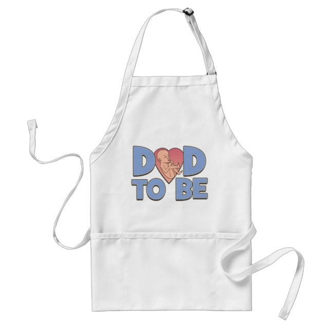 Dad to Be Maternity Adult Apron (Front)