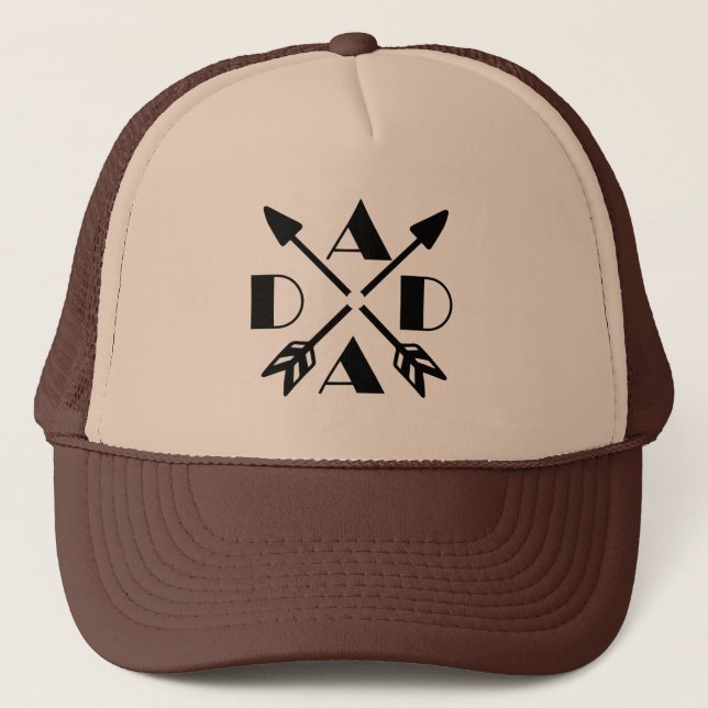 Dad Trucker Hat - Unique Father's Day Gift! (Front)