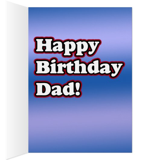 Dad Turning 59 Card (Inside (Right))