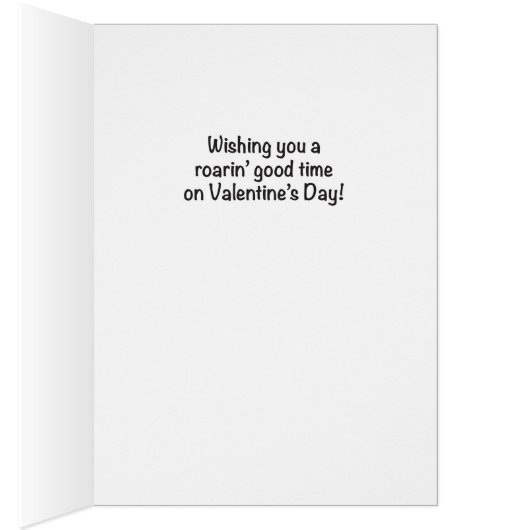 Dad, Valentine Bear Wishes on Red Wood Grain Look (Inside (Right))