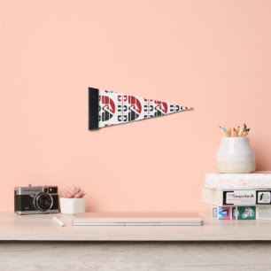 Dad Vintage & Retro: Fatherhood as Visual Emotion Pennant Flag