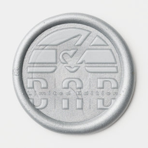 Dad Vintage & Retro: Fatherhood as Visual Emotion Wax Seal Sticker