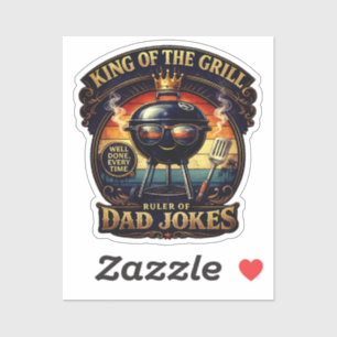 Dad Vintage Retro Father's Day Design Sticker