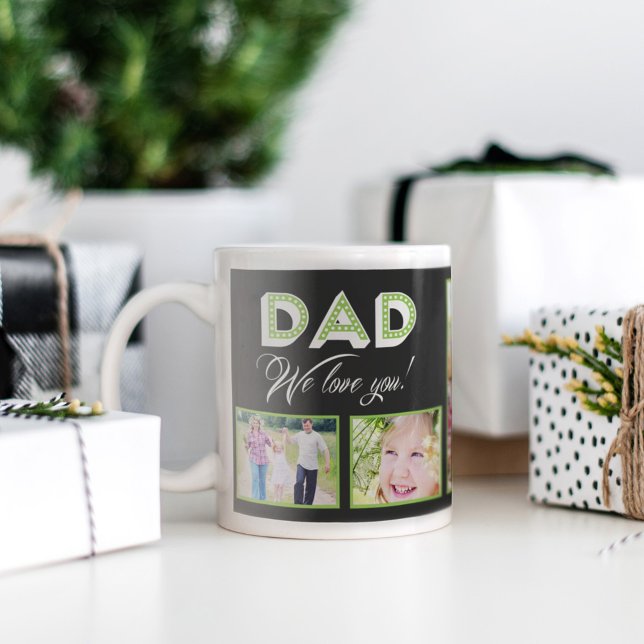 Dad We Love You! Custom Photo Mug (Creator Uploaded)