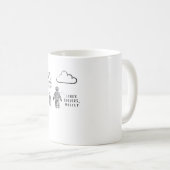 Dad, What Are Clouds Made Of? Programmer Coffee Mug (Front Right)