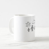 Dad, What Are Clouds Made Of? Programmer Coffee Mug (Front Left)