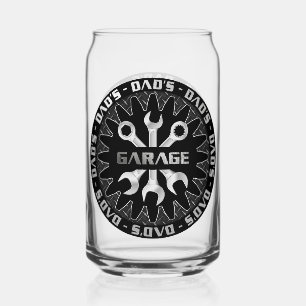 Dad Will Love This! Garage Bar Lounge Can Glass