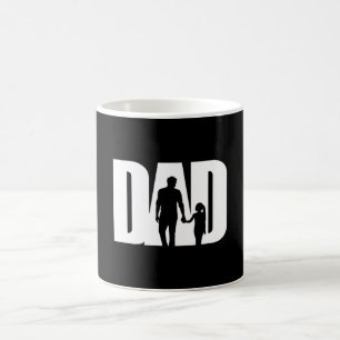 Dad With Daughter Shirt Father's Day T-Shirt Ideas Coffee Mug