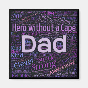 Dad Words Magnet