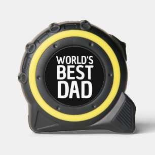 DAD WORLD'S BEST Tape Measure