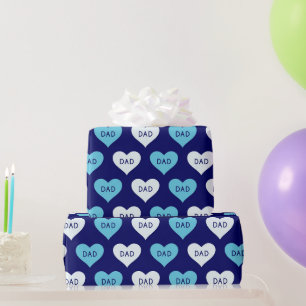 Dad wrapping paper