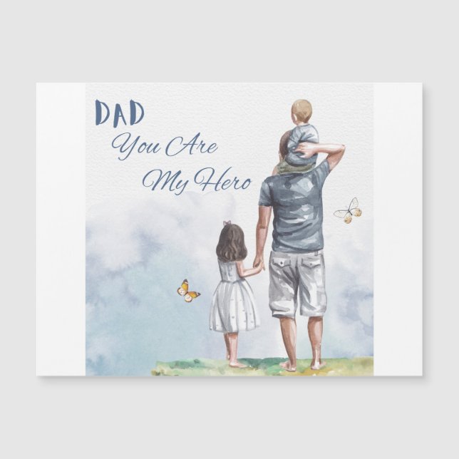 dad you are my hero (Front)