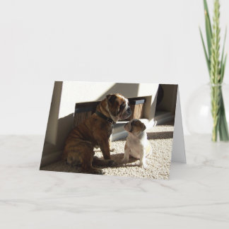 Dad, you are my hero card