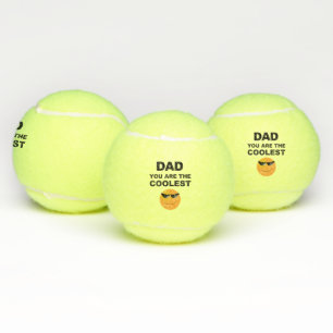 Dad You Are The Coolest Funny Novelty Tennis Balls