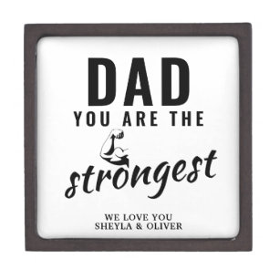 Dad you are the Strongest Father`s Day Gift Box