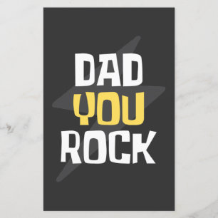 Dad You Rock - Father's Day / Birthday Gift