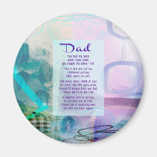 Dad, You Stood Beside Me - Sympathy Magnet