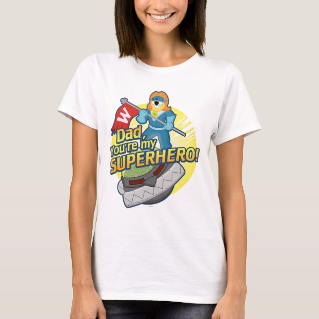 Dad, You're My Superhero T-Shirt (Front)