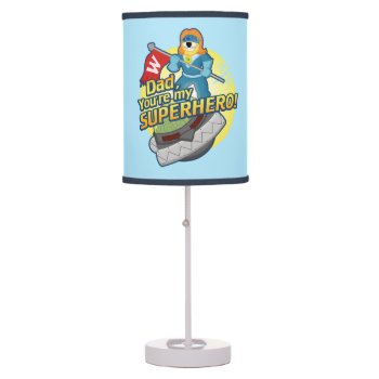 Dad  You're My Superhero Table Lamp by webkinz at Zazzle
