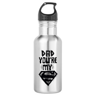 Superman Water Bottles No Minimum Quantity Zazzle