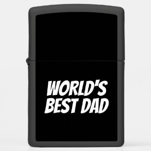 DAD ZIPPO LIGHTER WORLD'S BEST