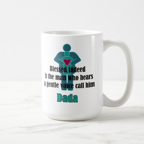 Dada Blessed Indeed Fathers Day Mug