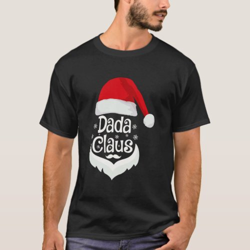 Dada Claus Christmas T_Shirt Pajamas Santa Costume