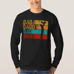 Dada Daddy Dad Bruh Fathers Day Vintage T-Shirt