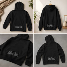 DADA Embroidered Hoodie | Minimalist Dad Hoodie |