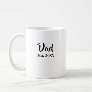 Dada Established New Dad Mug