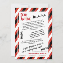 DADA Letter from Santa The Sleigh That Forgot