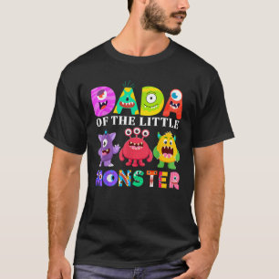 Dada Little Monster Kids 1st Birthday Party Family T-Shirt