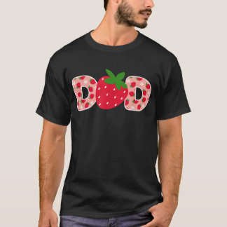 Dada of The Berry First Birthday of Girl  T-Shirt