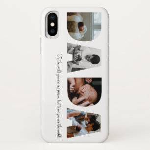Dada Photo Collage iPhone case for Father's day
