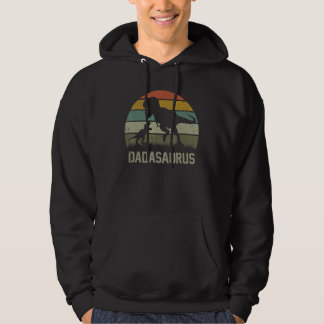 Dada Saurus Rex Dinosaur Dadasaurus Family Matchin Hoodie