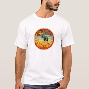 Dada Saurus T-Rex Dad Dinosaur Funny Fathers Gift  T-Shirt