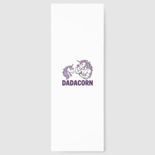 Dadacorn Funny Unicorn Dad Vector Shirt Design_1 Bookmarks