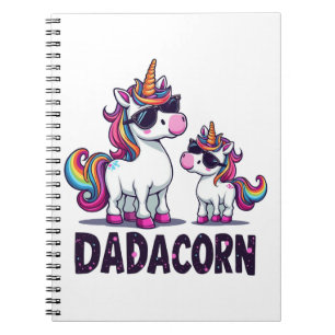 Dadacorn - The Magical Unicorn Dad Notebook