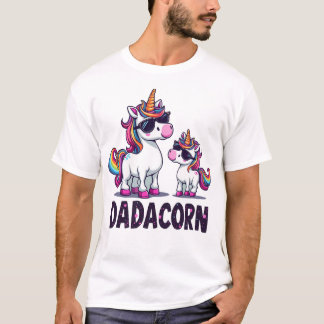 Dadacorn - The Magical Unicorn Dad T-Shirt