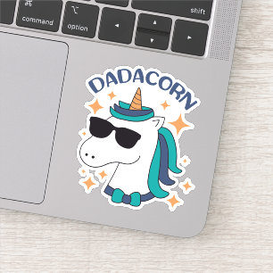 Dadacorn With Sunglasses Sticker