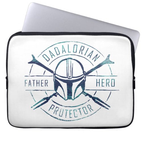 Dadalorian _ Father Hero Protector Laptop Sleeve