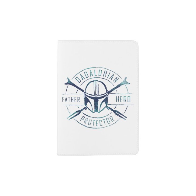 Dadalorian - Father, Hero, Protector Passport Holder (Front)