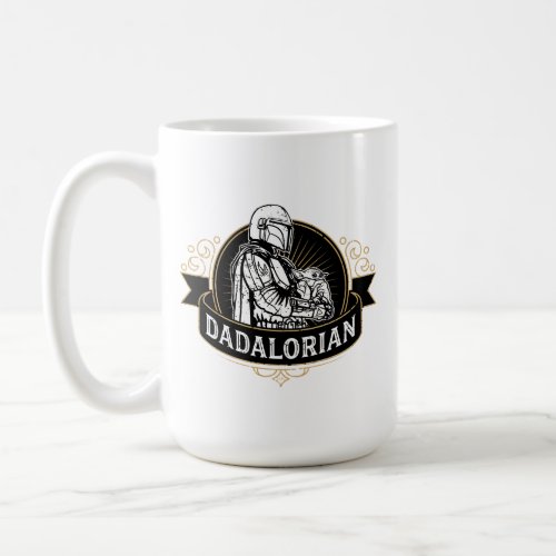 Dadalorian Vintage Badge Coffee Mug