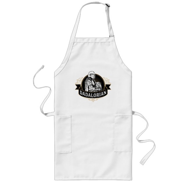 Dadalorian Vintage Badge Long Apron (Front)