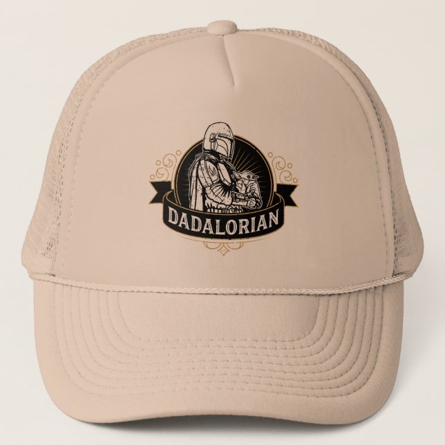 Dadalorian Vintage Badge Trucker Hat (Front)