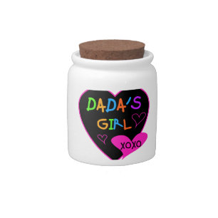 Dada's Girl T-Shirt, Mug, Button, Magnet, More Candy Jar