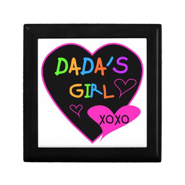 Dada's Girl T-Shirt, Mug, Button, Magnet, More Jewelry Box (Front)