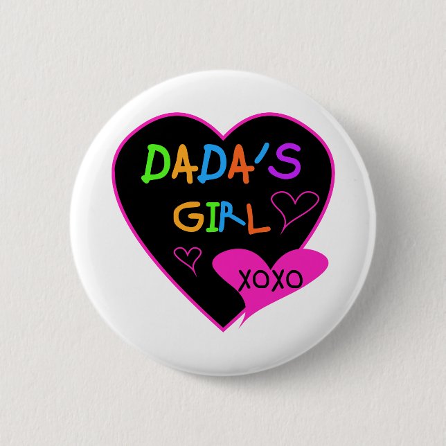 Dada's Girl T-Shirt, Mug, Button, Magnet, More Pinback Button (Front)